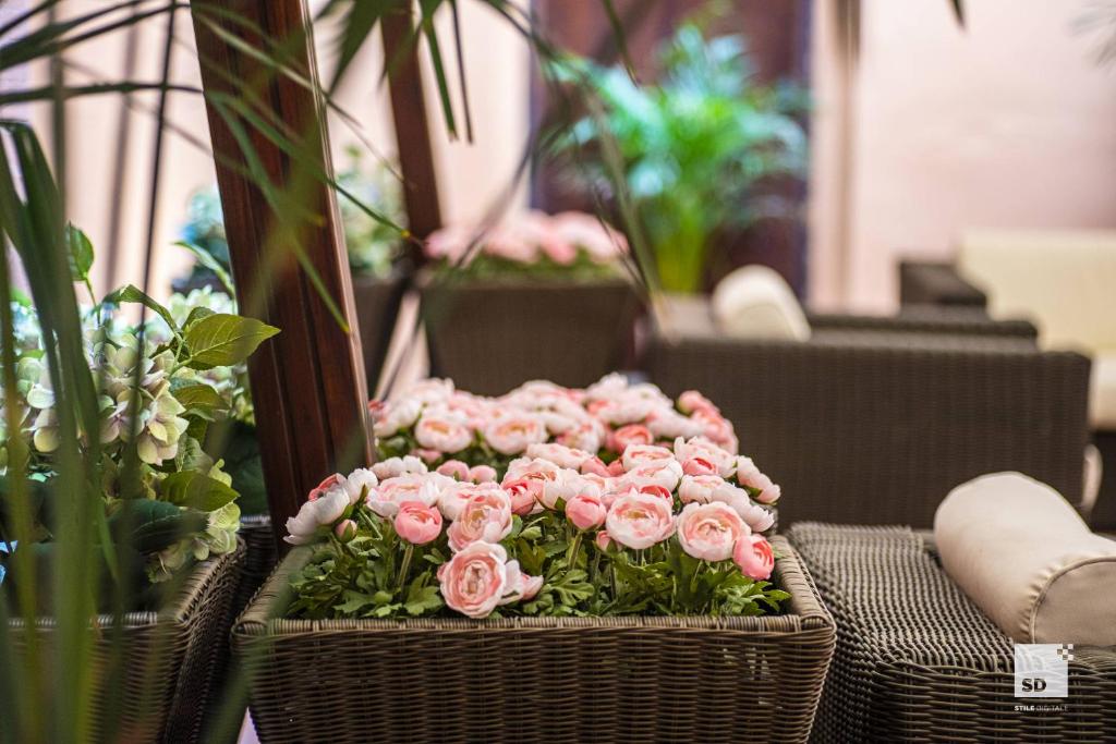 Posezení v ubytování Hotel Cavour