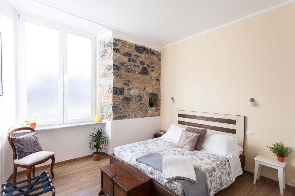 Letto o letti in una camera di The Railway 74