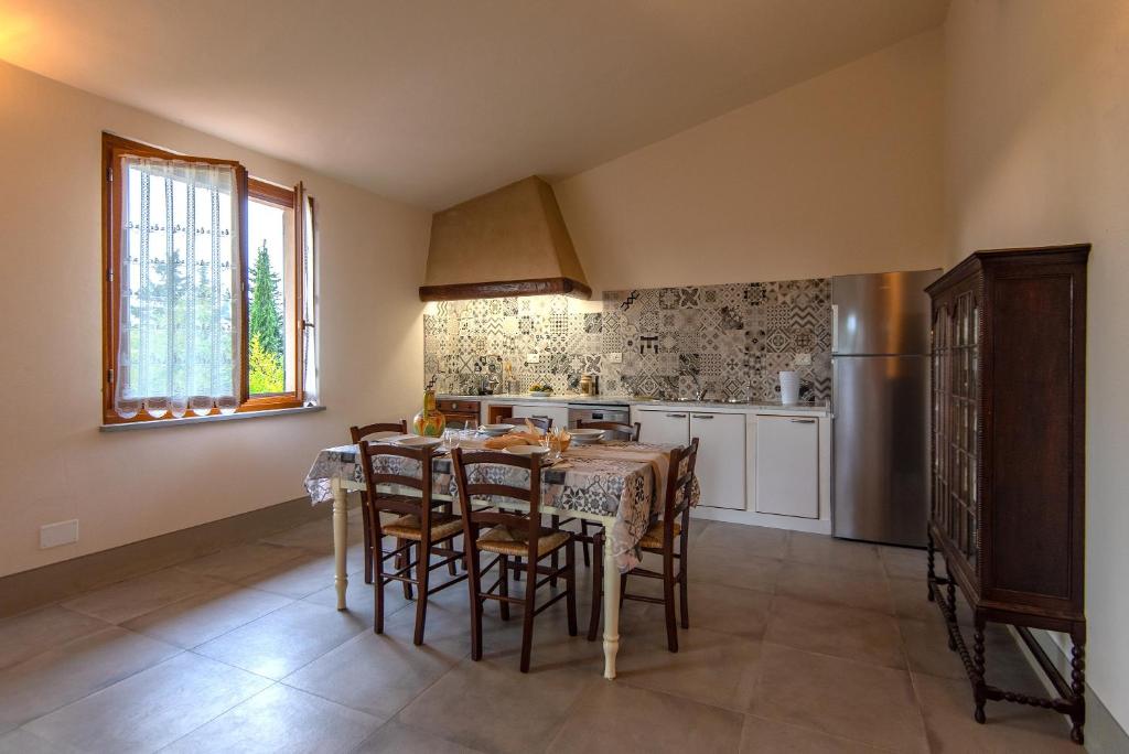 Kuchyňa alebo kuchynka v ubytovaní Agriturismo Villa Ulivello in Chianti