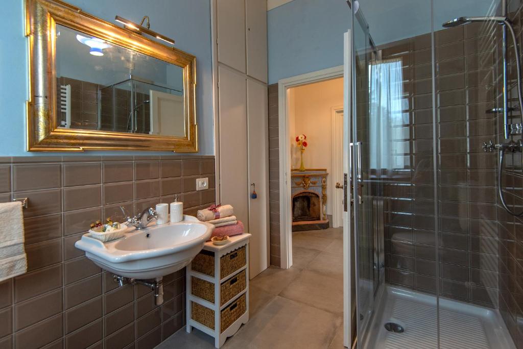 Kúpeľňa v ubytovaní Agriturismo Villa Ulivello in Chianti