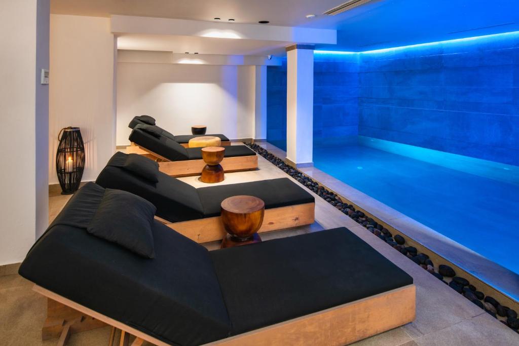 Posezení v ubytování Uma Ray Suites
