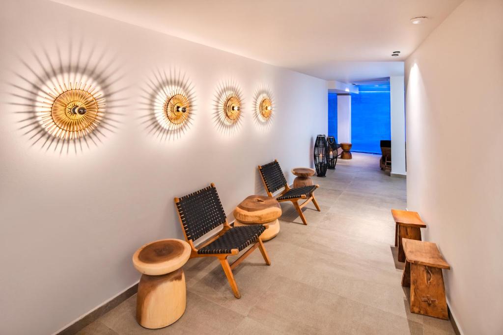 Posezení v ubytování Uma Ray Suites