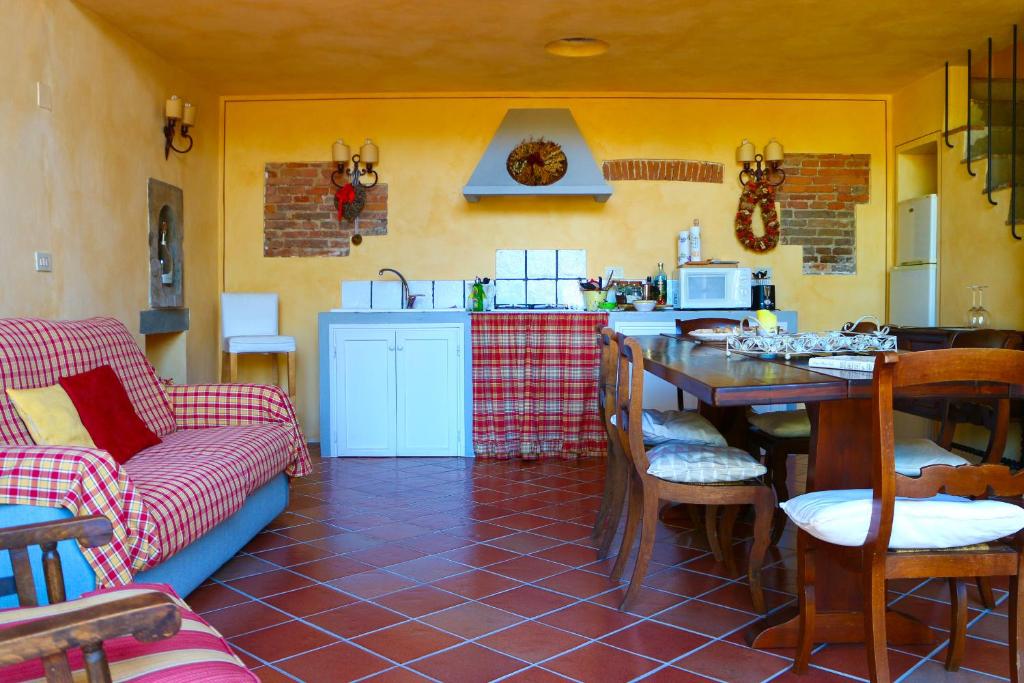 Kuchyň nebo kuchyňský kout v ubytování Bed and breakfast Casa Formica