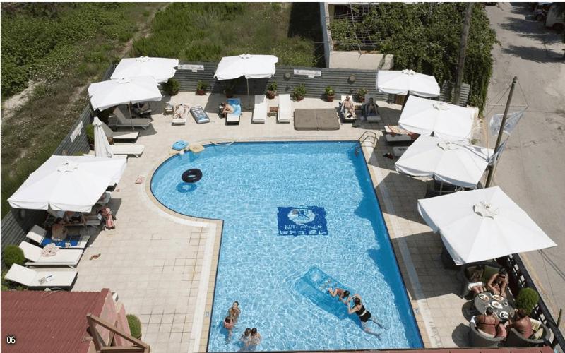 Bazén v ubytování Hotel Akti Arilla nebo v jeho okolí