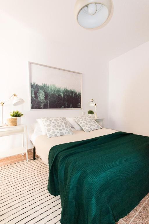 Postel nebo postele na pokoji v ubytování Acogedor Apartamento Gara 54 Arguineguin