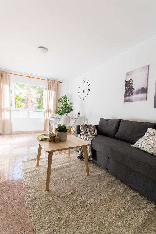 Posezení v ubytování Acogedor Apartamento Gara 54 Arguineguin