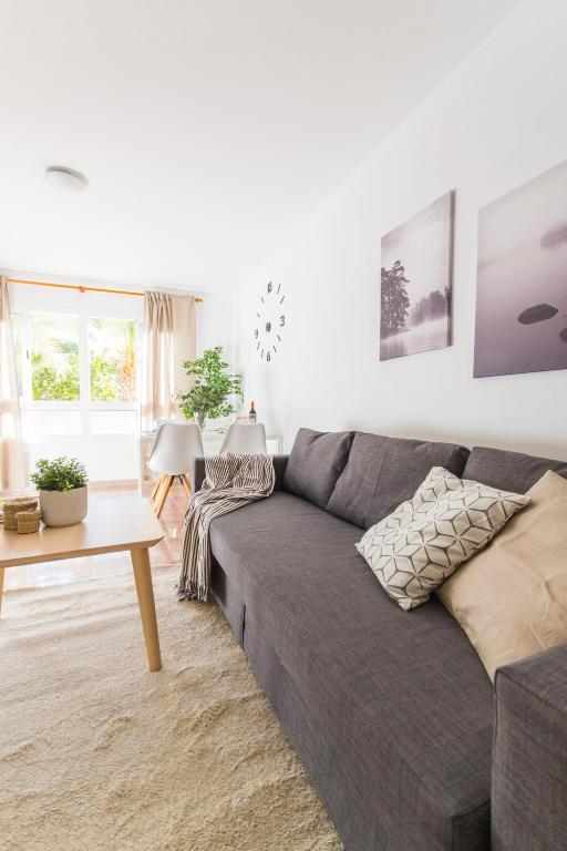 Posezení v ubytování Acogedor Apartamento Gara 54 Arguineguin