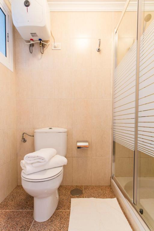 Koupelna v ubytování Acogedor Apartamento Gara 54 Arguineguin