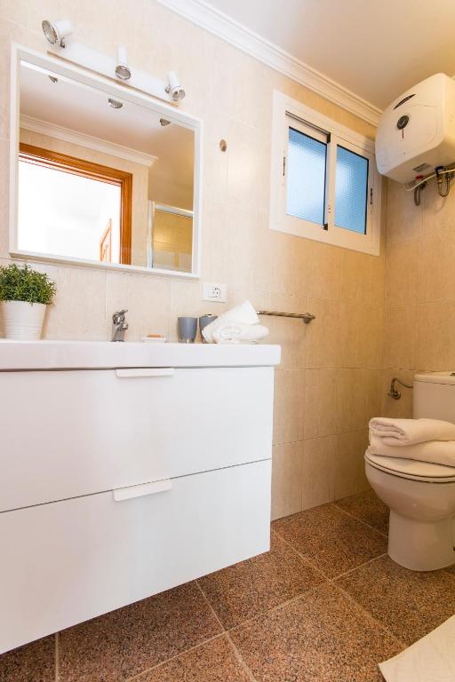 Koupelna v ubytování Acogedor Apartamento Gara 54 Arguineguin