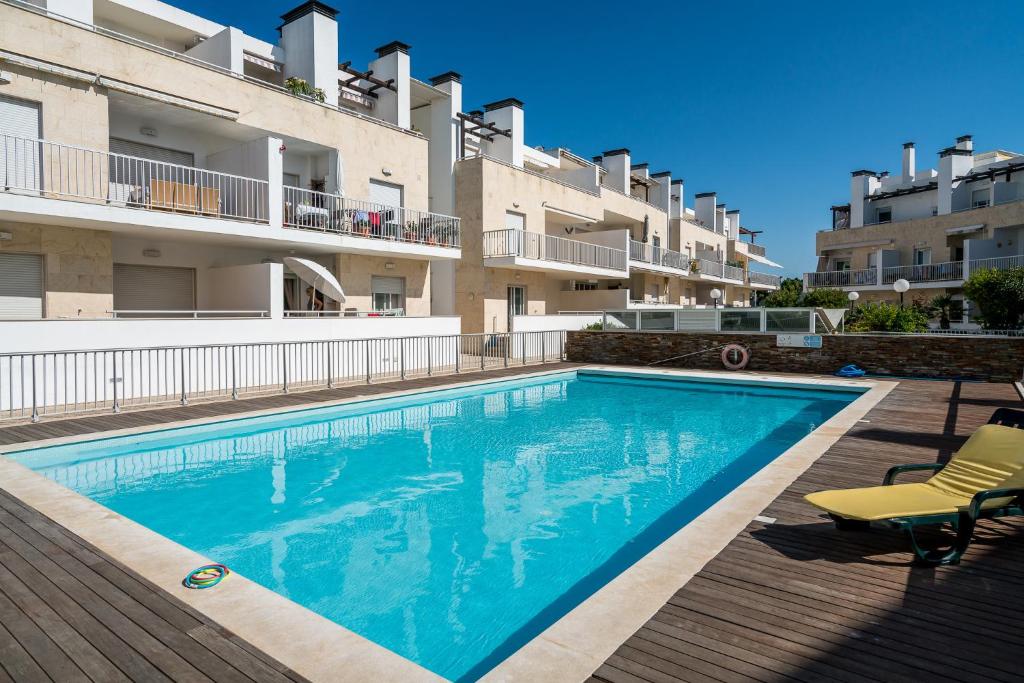 Πισίνα στο ή κοντά στο BmyGuest Santa Luzia Terrace Apartment