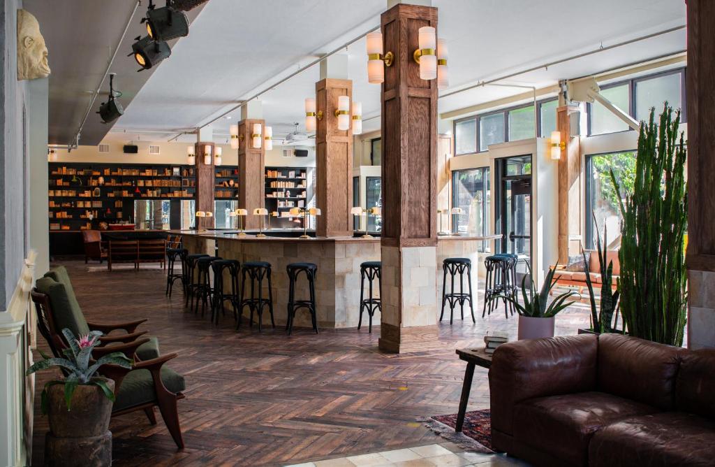 Posezení v ubytování KEX Hotel