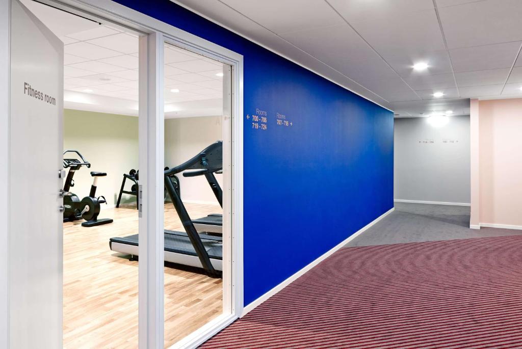 Fitness centrum a/nebo fitness zařízení v ubytování Comwell Aarhus Dolce by Wyndham