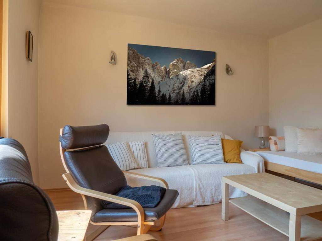 Posezení v ubytování Alpeambient house Dovje