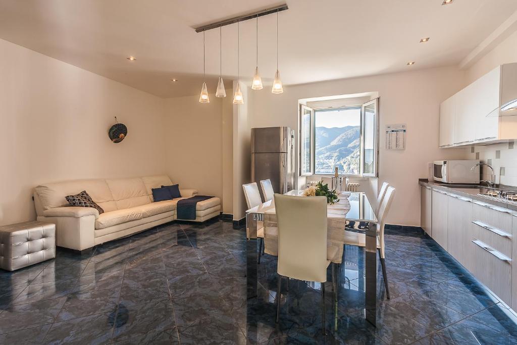Kuchyň nebo kuchyňský kout v ubytování Locanda Bella Fra