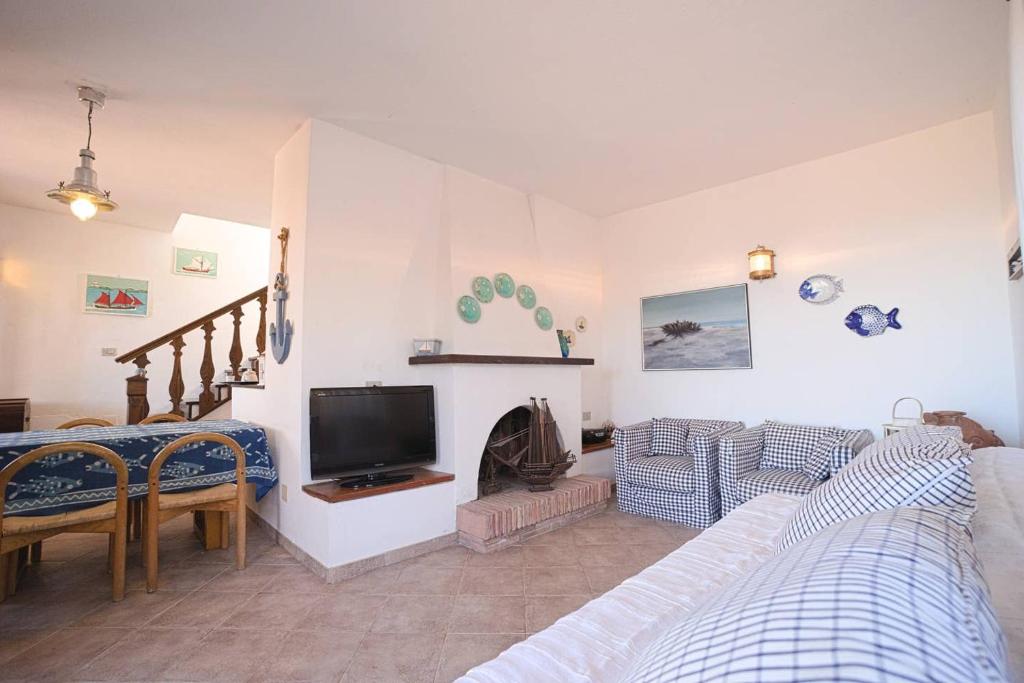 TV a/nebo společenská místnost v ubytování CASA MARGOT(RELAX CON VISTA)