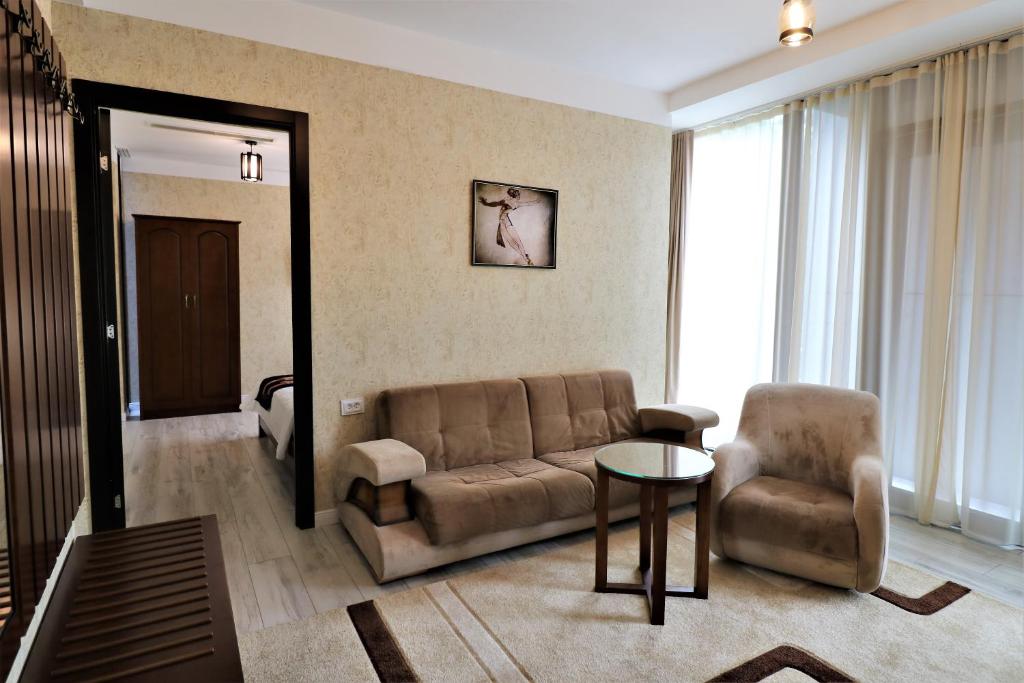 Posezení v ubytování Hotel Liberty Theatre