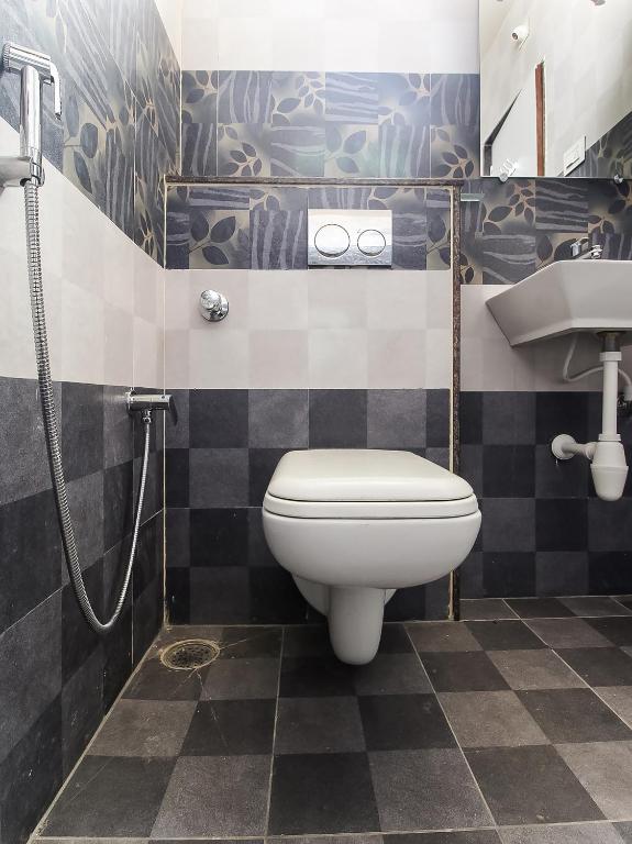Koupelna v ubytování Hotel STM Palace
