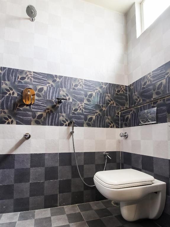 Koupelna v ubytování Hotel STM Palace