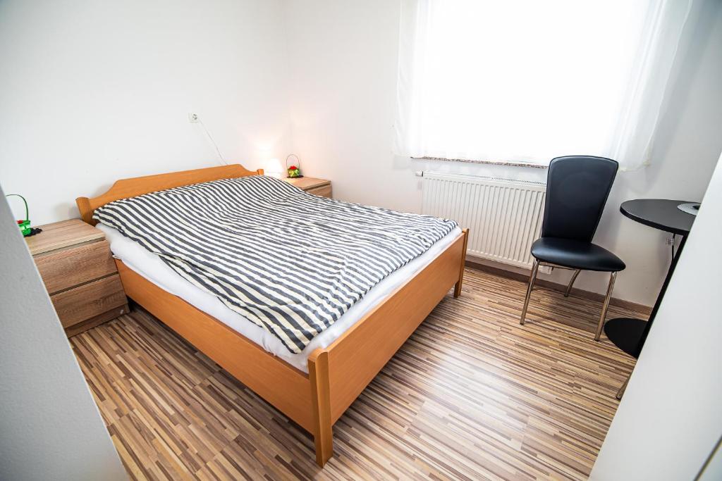 Postel nebo postele na pokoji v ubytování Rooms at Trimček
