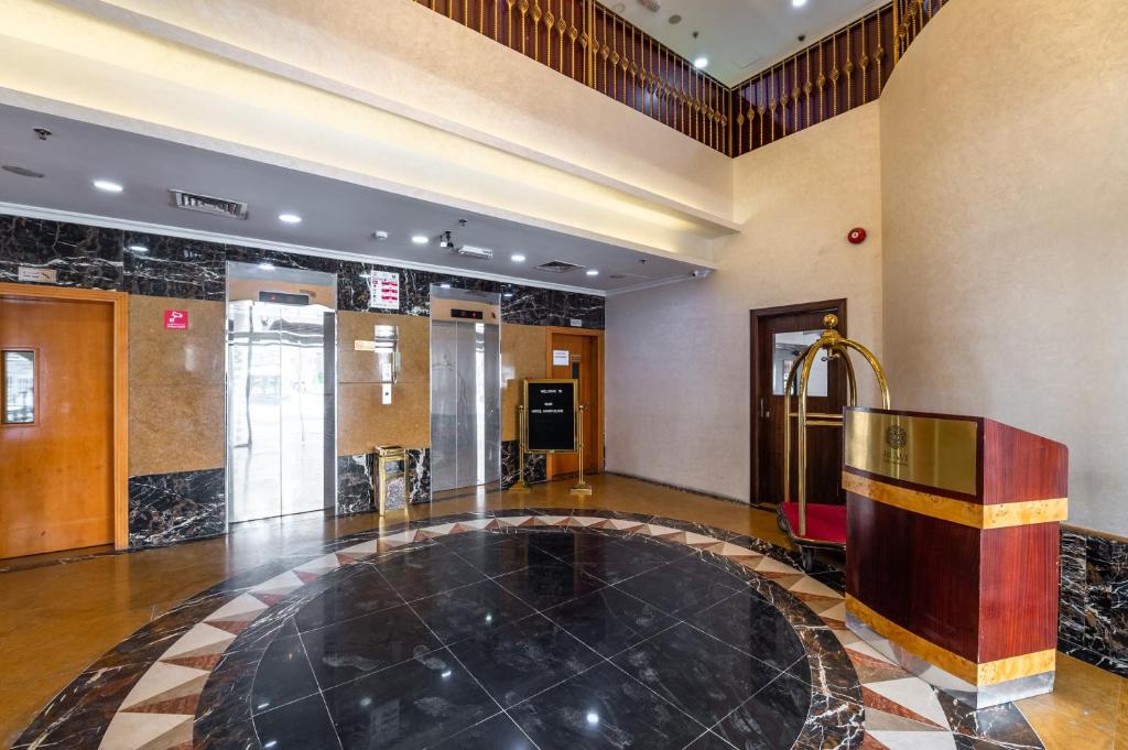 Vstupní hala nebo recepce v ubytování Ruwi Hotel Apartments, Sharjah
