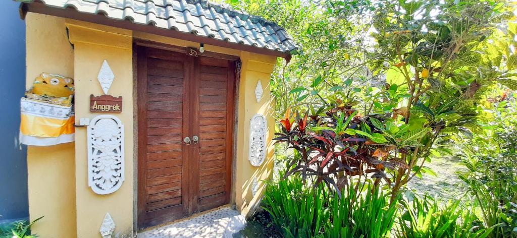 Zahrada ubytování Ubud Batik Villa