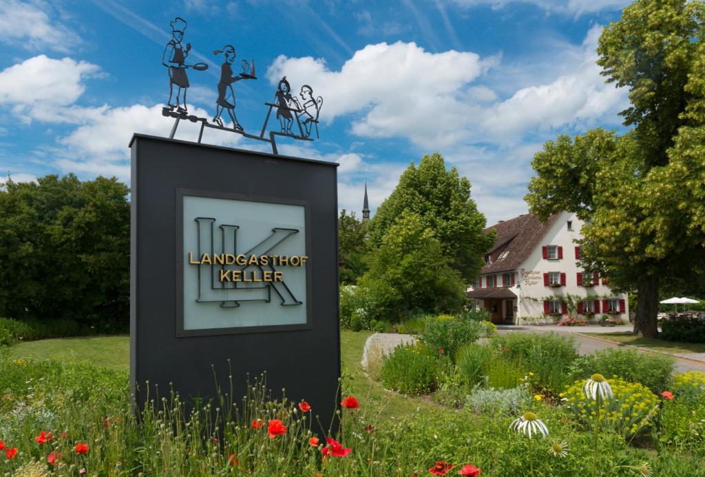 Zahrada ubytování Landgasthof Keller