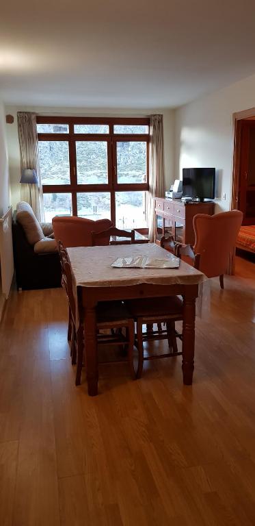 Posezení v ubytování Soldeu Paradis Pleta