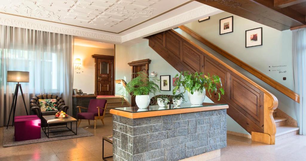 Posezení v ubytování Schlosshotel Dörflinger