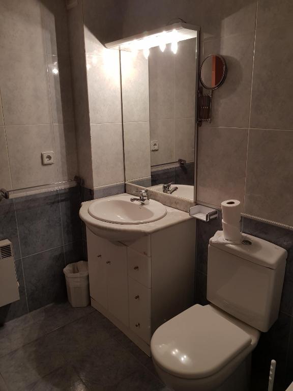 Koupelna v ubytování Soldeu Paradis Tarter Mig