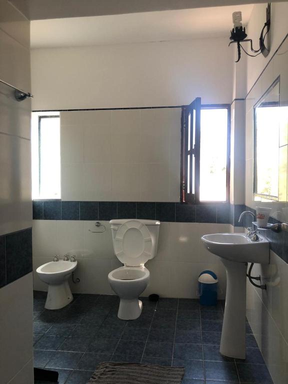 Koupelna v ubytování Hostal Los Faroles Chicoana