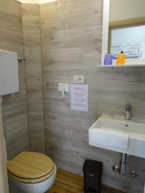 Koupelna v ubytování B&B Casa Gabriele