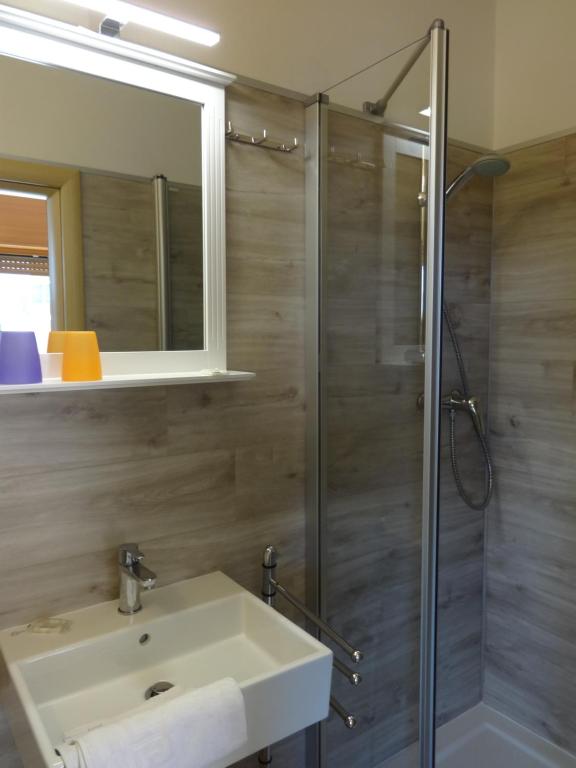 Koupelna v ubytování B&B Casa Gabriele