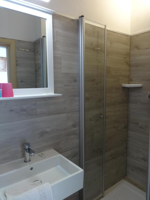 Koupelna v ubytování B&B Casa Gabriele
