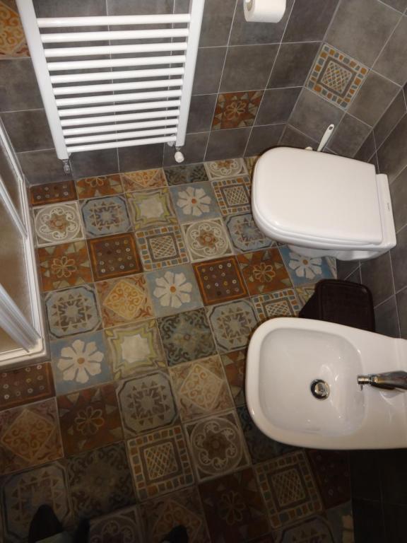 Koupelna v ubytování B&B Casa Gabriele