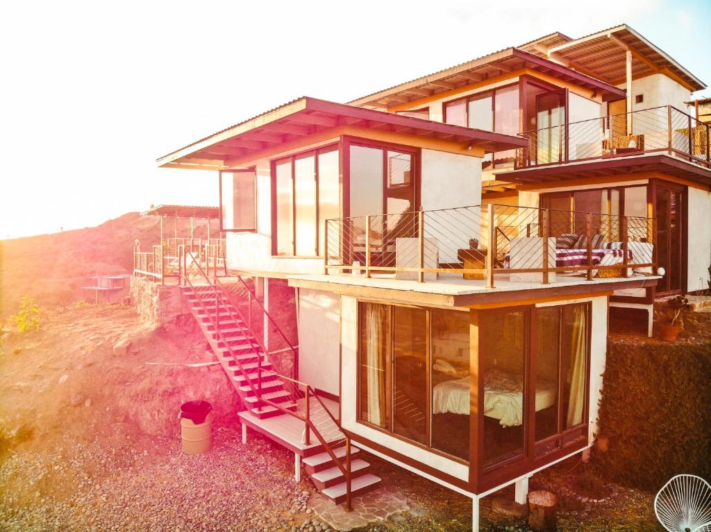 Balkón nebo terasa v ubytování Native Residence