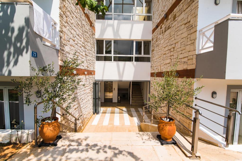 Exteriér nebo vchod ubytování Vagelis Apartments Malia