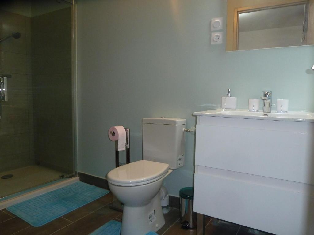 Koupelna v ubytování Maison Elizondoa - chambres, restaurant et SPA