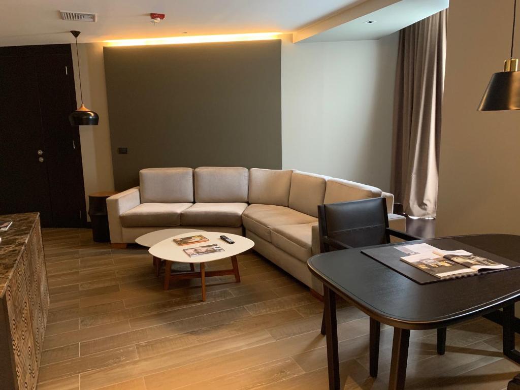 Posezení v ubytování Eb Hotel By Eurobuilding Quito Airport