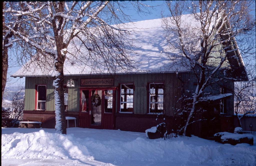 Landgasthof Keller v zimě