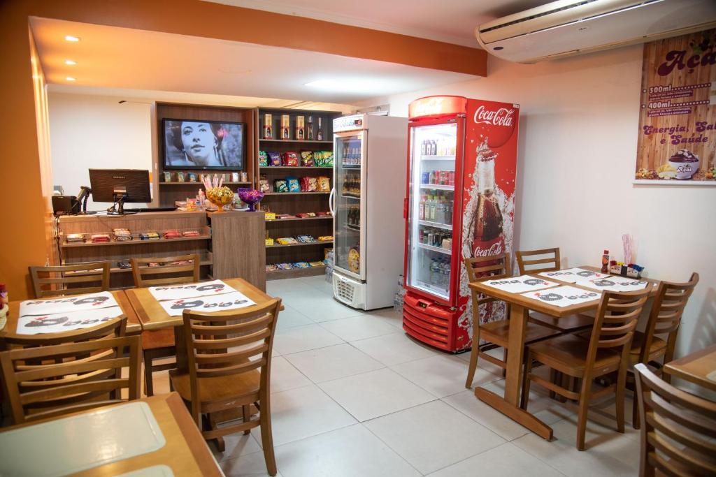 Kuchyň nebo kuchyňský kout v ubytování Getúllio Hotel