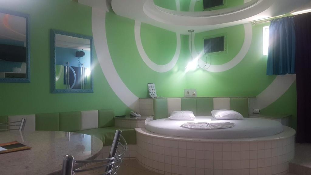 Koupelna v ubytování L'acqua Motel Express