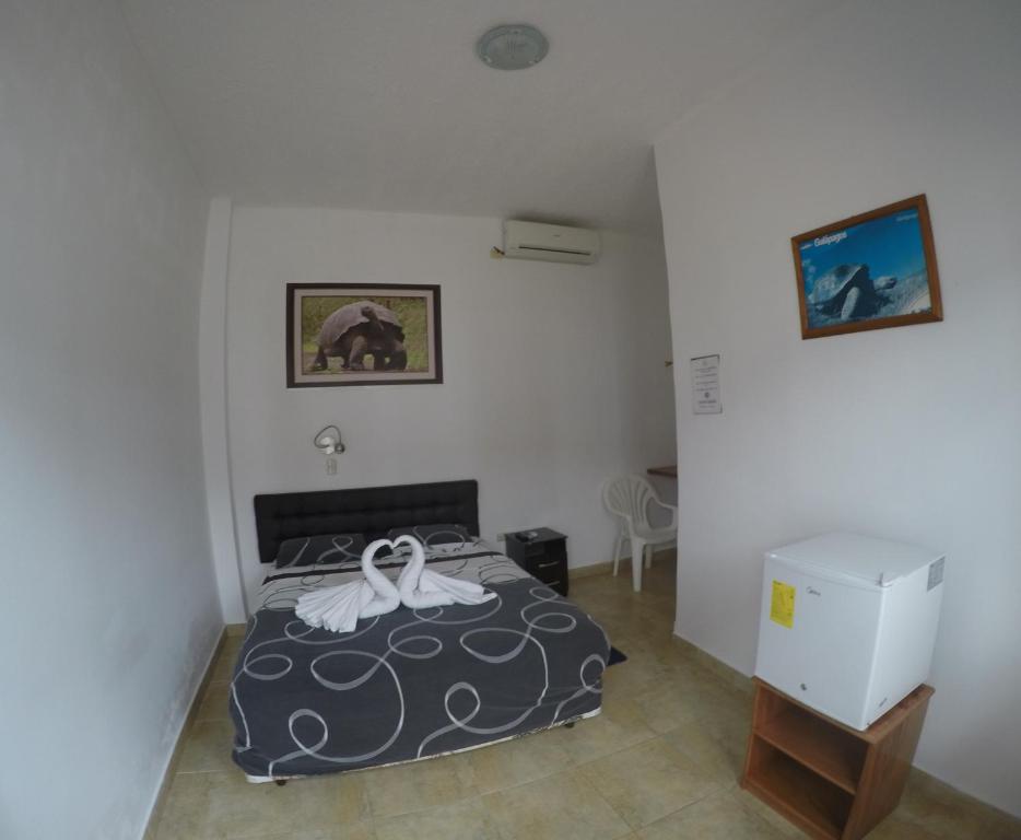 Postel nebo postele na pokoji v ubytování Stefany's Lodging