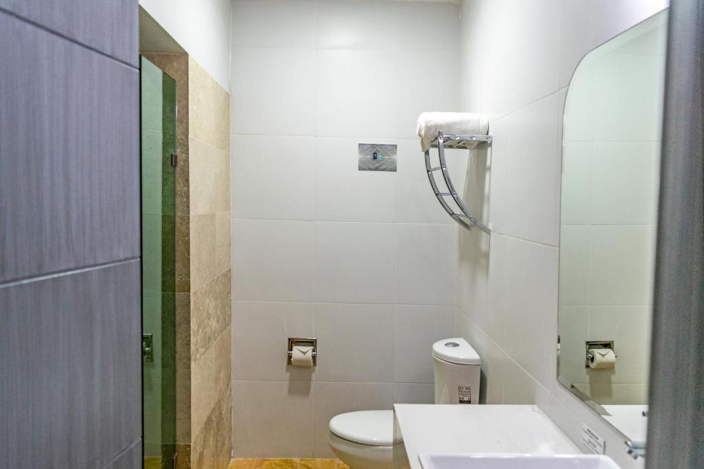 Koupelna v ubytování Hotel 5 Inn Plus