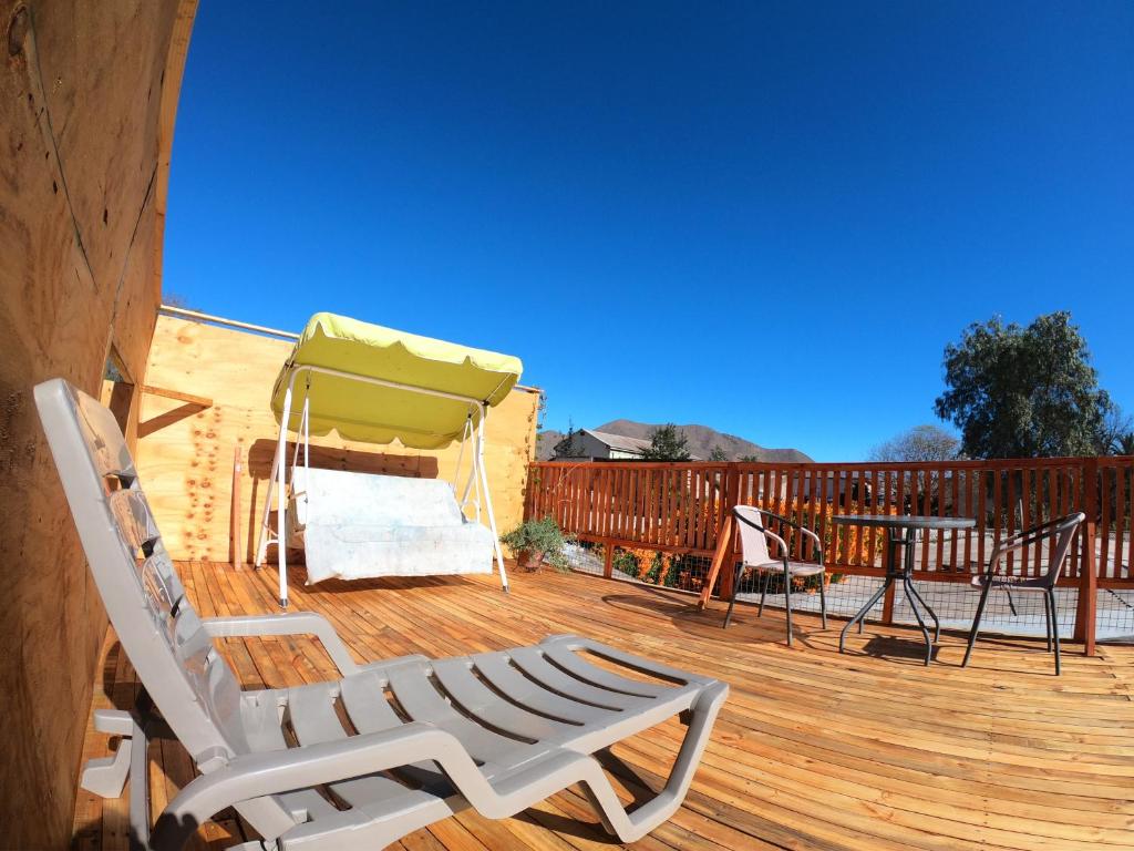 Balkón nebo terasa v ubytování Hostal Michel