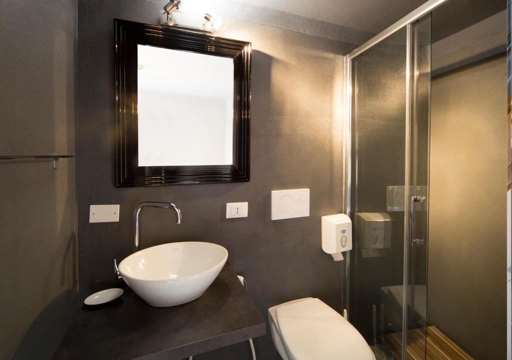 A bathroom at Locanda Al Centrale