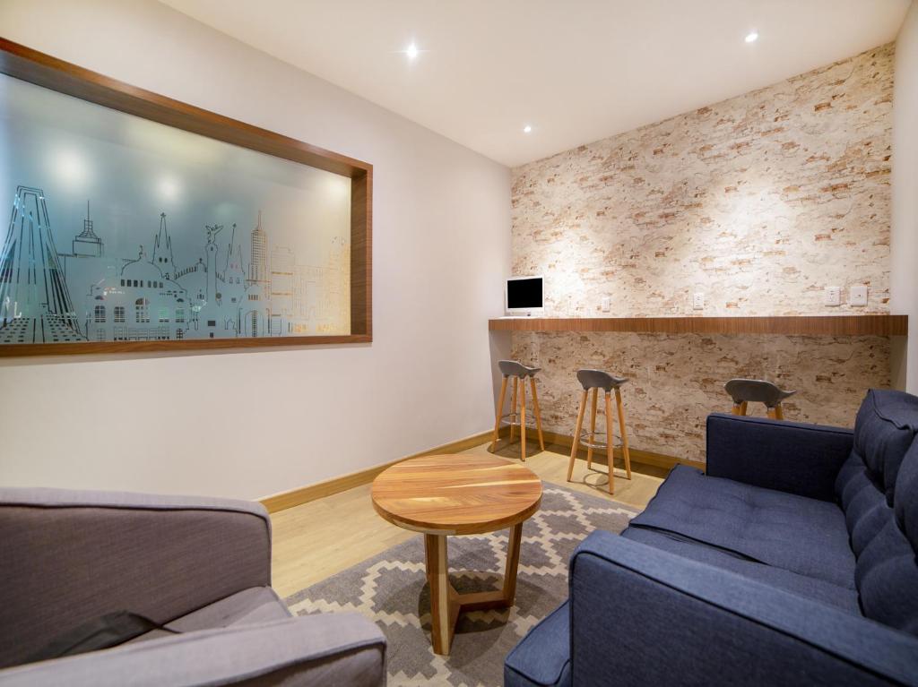 Posezení v ubytování Hotel Monarca