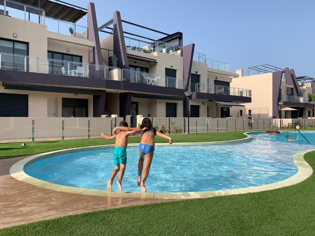 Higuericas Costa 412 - Rooftop terrace and pool view 300 m ...