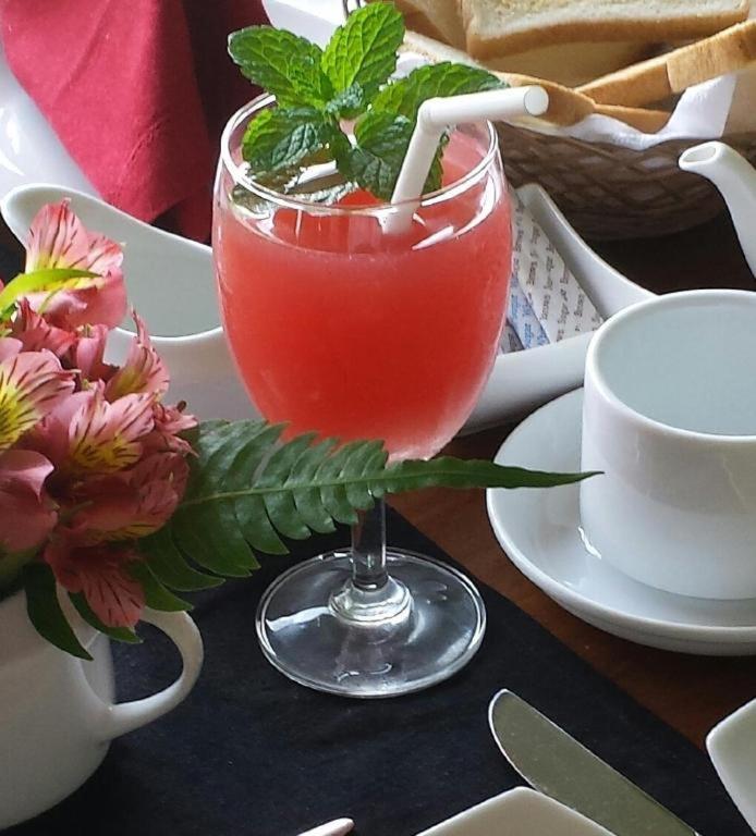 Nápoje v ubytování Lakshmis Hotel Ella