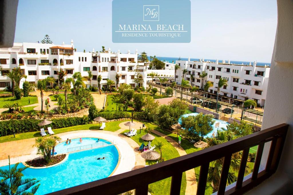 Marina Beach Appart Hôtel - Suite Junior Avec Vue De La Piscine