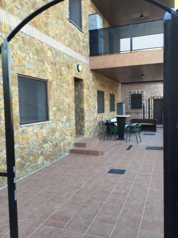 Балкон или терраса в Apartamentos "Casa Rural de Aldea"